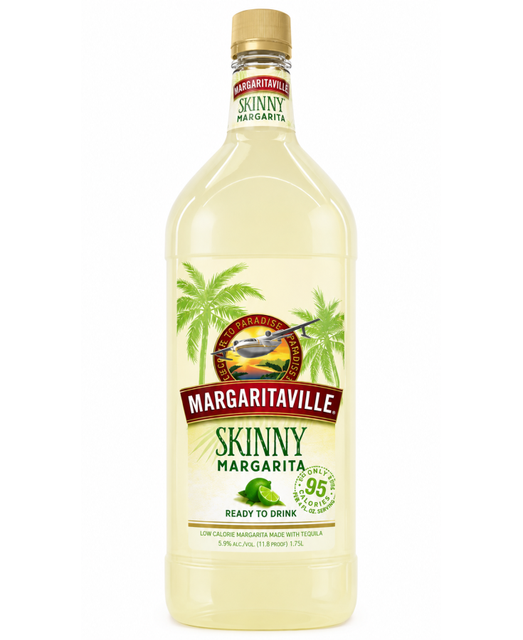 MARGARITTAVILLE SKINNY LIME - 1.75L - SINGLE