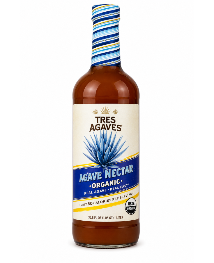 TRES AGAVE NECTAR - 1 L - SINGLE
