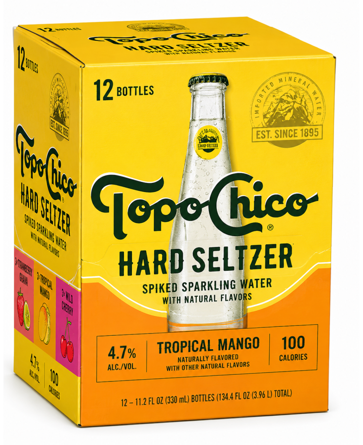 TOPO-CHICO HARD SELTZER 12BOT - 12oz - 12-PACK