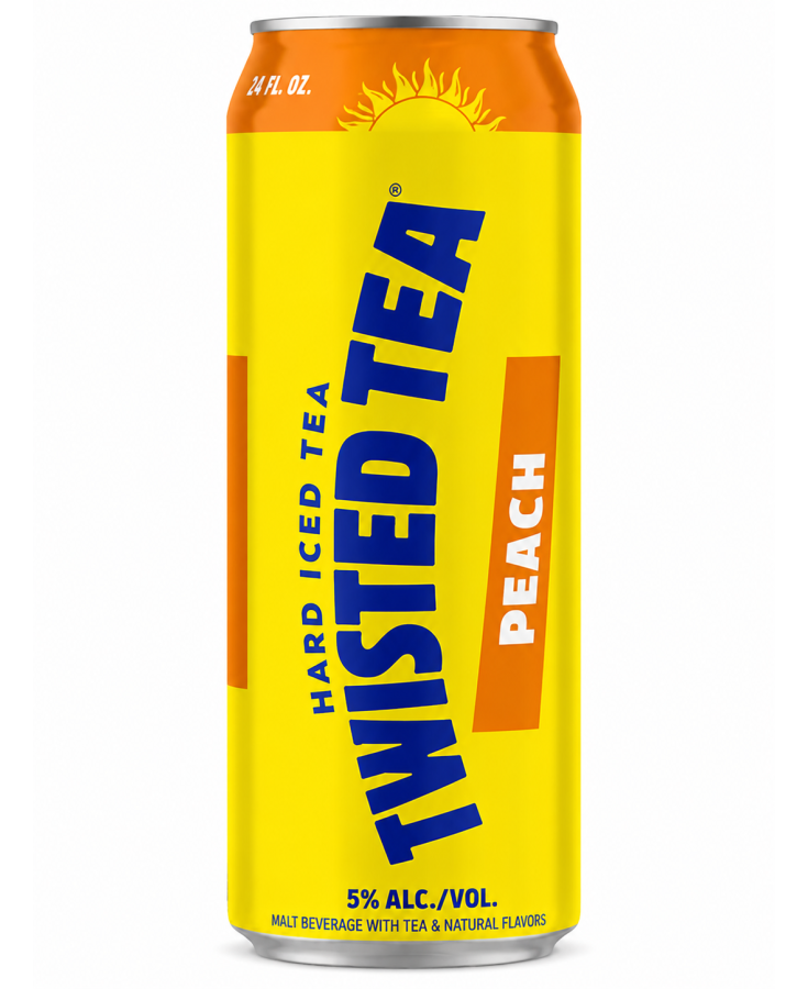 TWISTED TEA PEACH - 24OZ - SINGLE