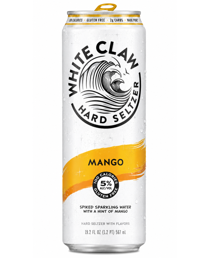 WHITE CLAW MANGO - 19.2 FLOZ - SINGLE