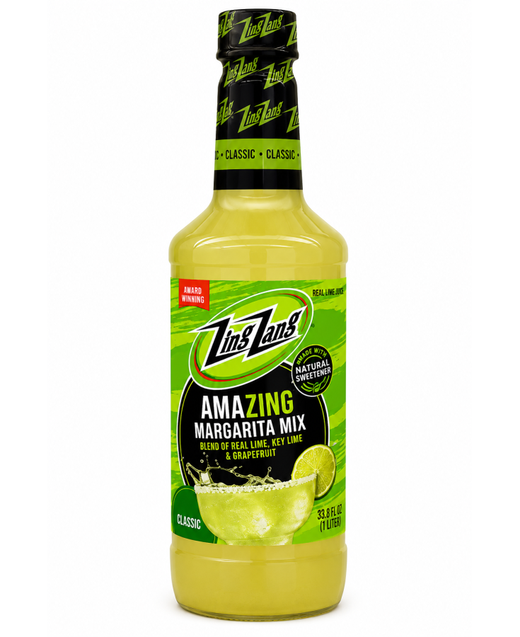 ZING ZANG MARGARITA MIX - 32OZ - SINGLE