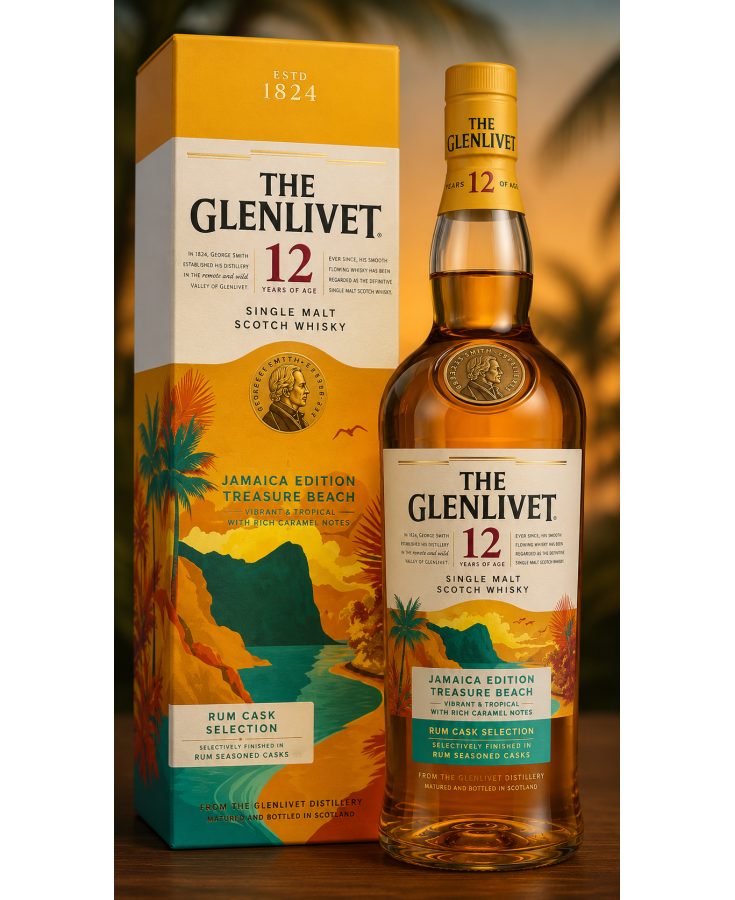 GLENLIVET 12 YEAR JAMAICA EDT - 750ML - SINGLE