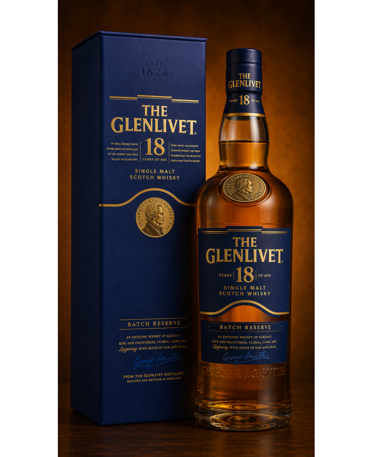 GLENLIVET 18 YEARS - 750ML - SINGLE