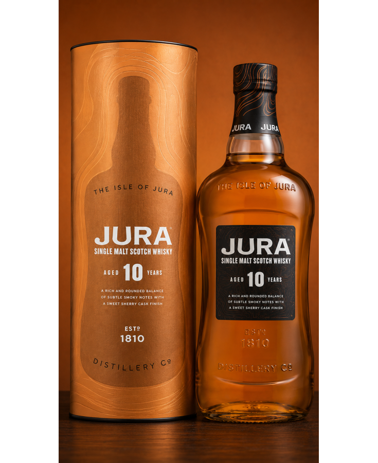 JURA SINGLE MALT 10 YRS - 750ML - SINGLE