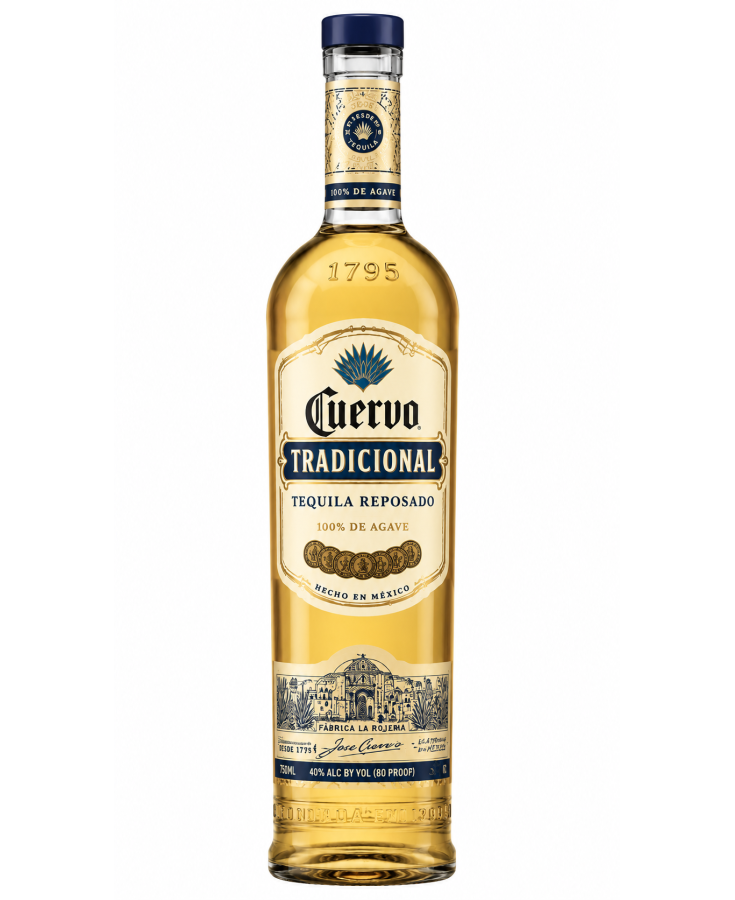 CUERVO TEQUILA REPOSADO - 750ML - SINGLE