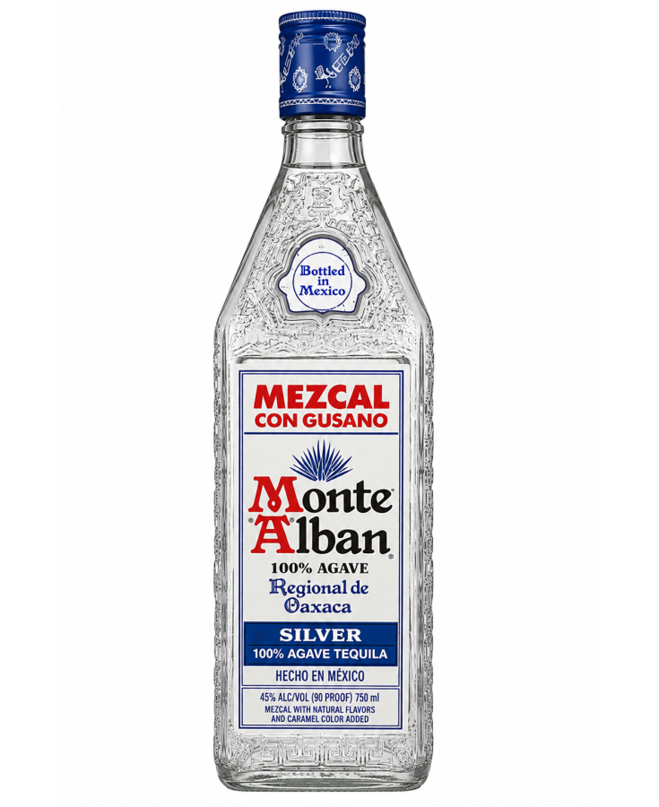 MONTE ALBAN TEQUILA SILVER - 750ML - SINGLE