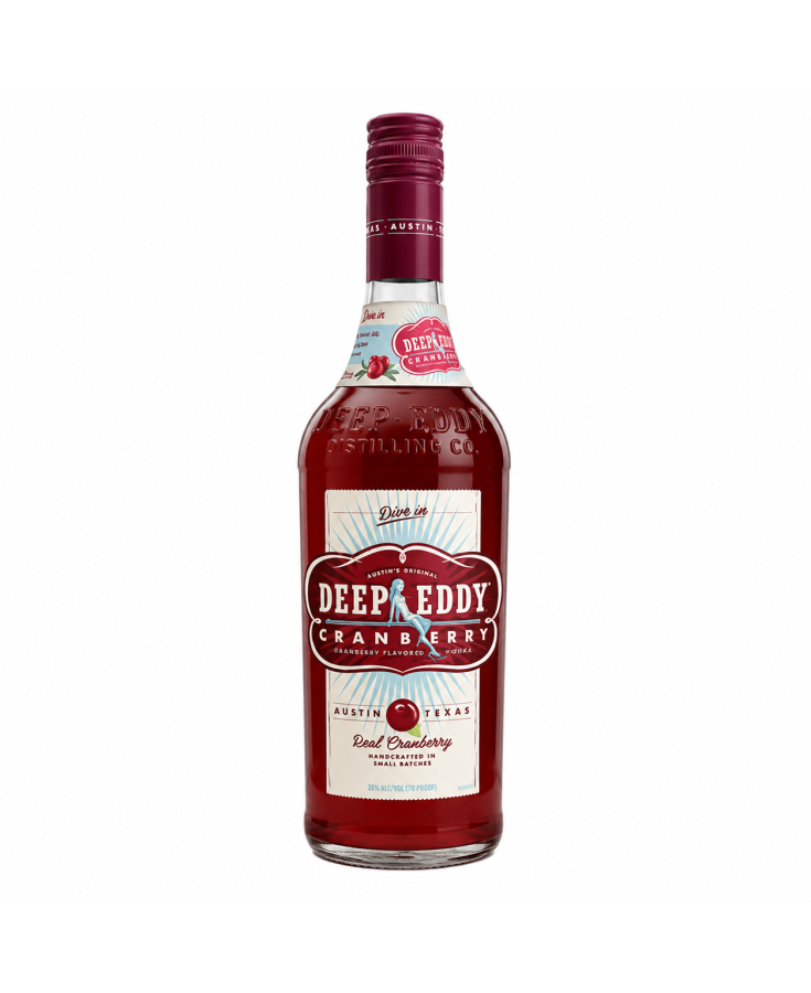 DEEP EDDY REAL CRANBERRY Vodka - 750ML - SINGLE