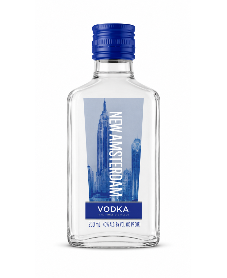 NEW AMSTERDAM Vodka - 200ML - SINGLE