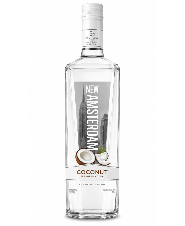 NEW AMSTERDAM COCONUT - 750ML - SINGLE