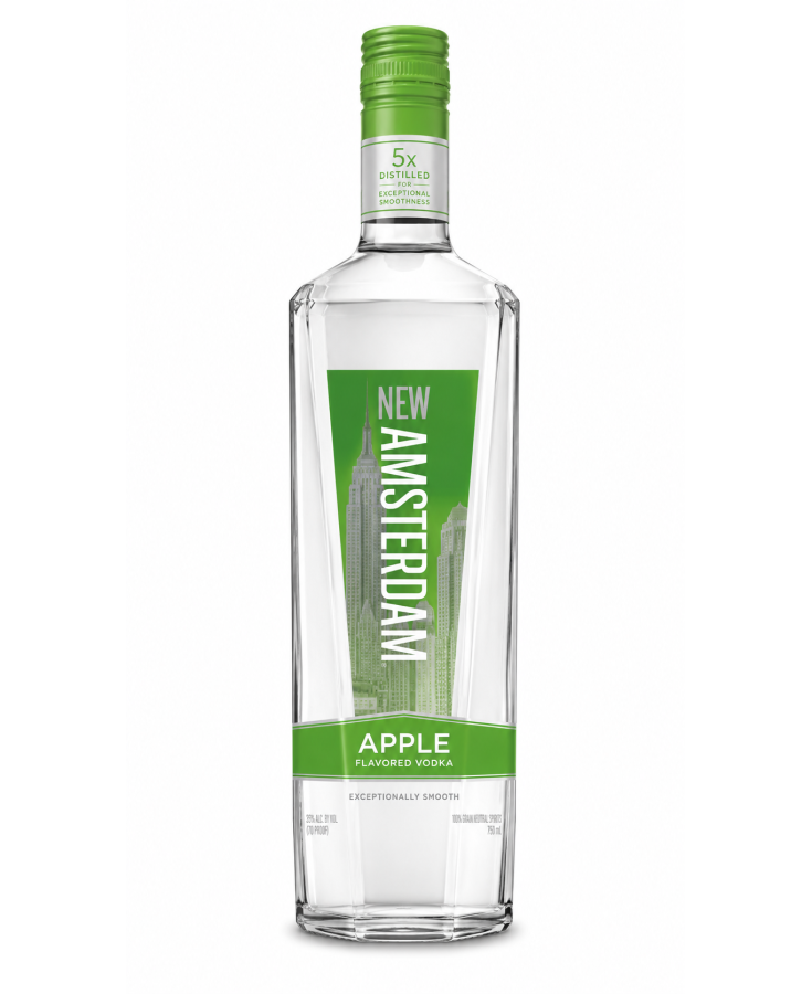 NEW AMSTERDAM APPLE Vodka - 750ML - SINGLE
