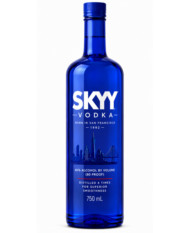 SKYY Vodka - 750ML - SINGLE