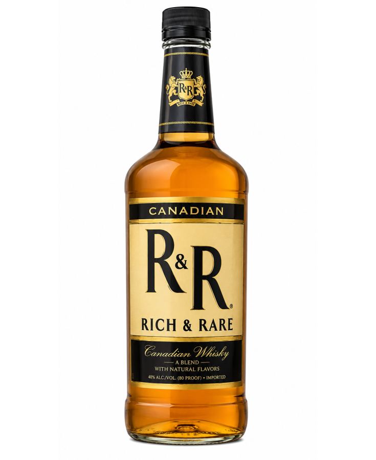 RICH&RARE CANADIAN WHISKEY - 750ML - SINGLE