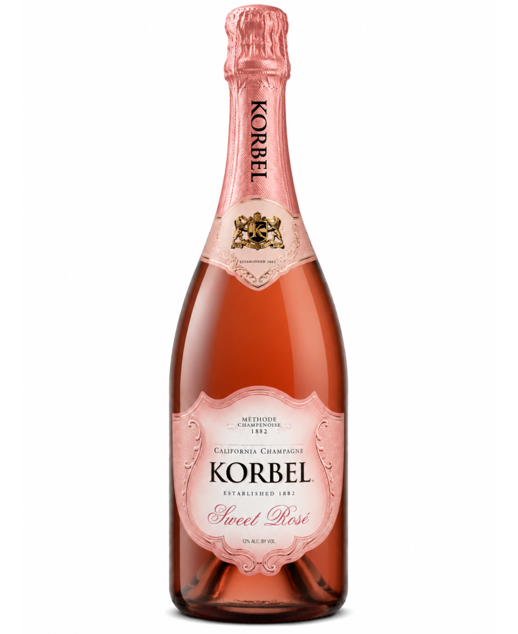 KORBEL SWEET ROSE - 750ML - SINGLE