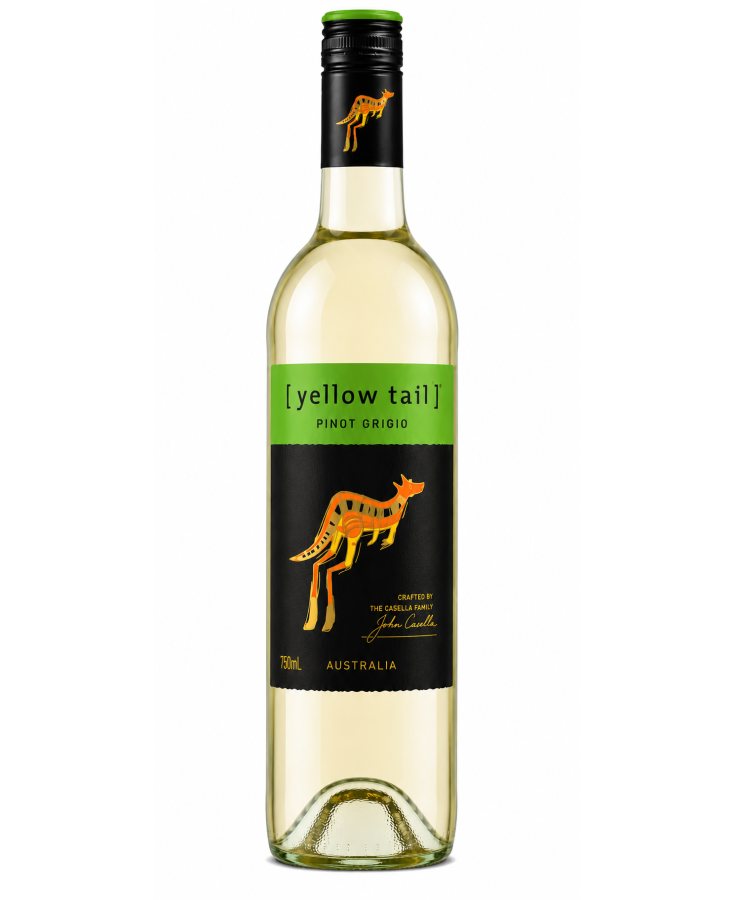 YELLOW TAIL PINOT GRIGIO - 750ML - SINGLE