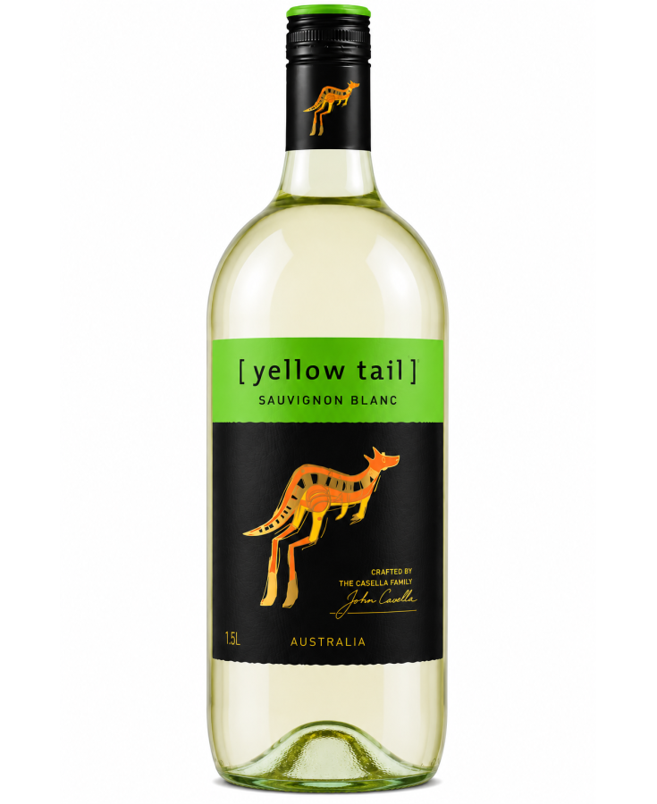 YELLOW TAIL SAUVIGNON BLANC - 1.5L - SINGLE