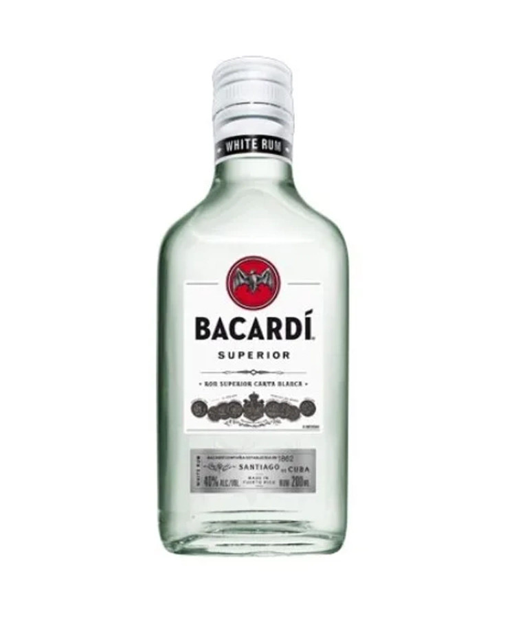 BACARDI SUPERIOR - 200ML - SINGLE BACARDI SUPERIOR - 200ML - SINGLE