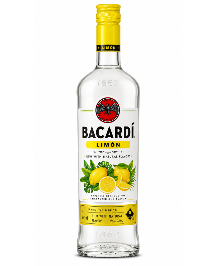 BACARDI LIMON - 750ML - SINGLE BACARDI LIMON - 750ML - SINGLE
