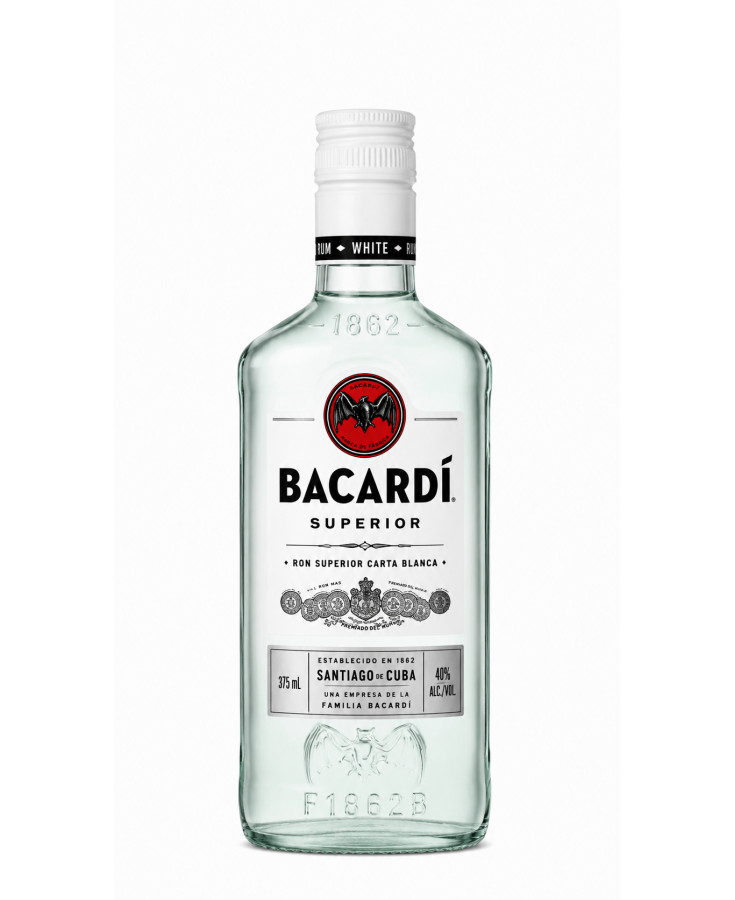 BACARDI SUPERIOR - 375ML - SINGLE BACARDI SUPERIOR - 375ML - SINGLE