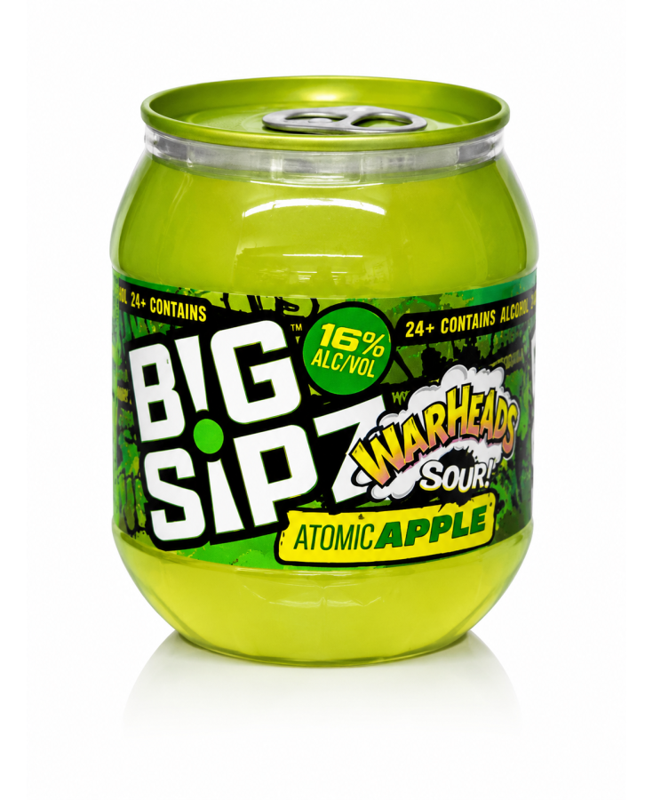 BIG SIPZ ATOMIC APPLE - 200ML - SINGLE BIG SIPZ ATOMIC APPLE - 200ML - SINGLE