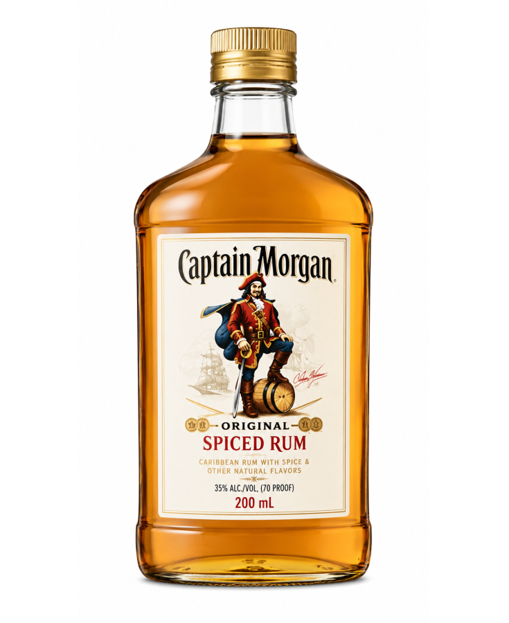 CAPTAIN MORGAN - 200ML - SINGLE CAPTAIN MORGAN - 200ML - SINGLE