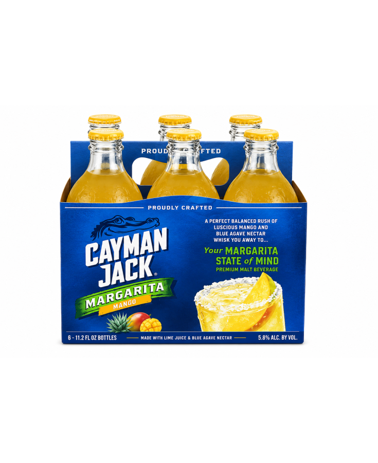 CAYMAN JACK MARGARITA MANGO 6PK - 11OZ CAYMAN JACK MARGARITA MANGO 6PK - 11OZ