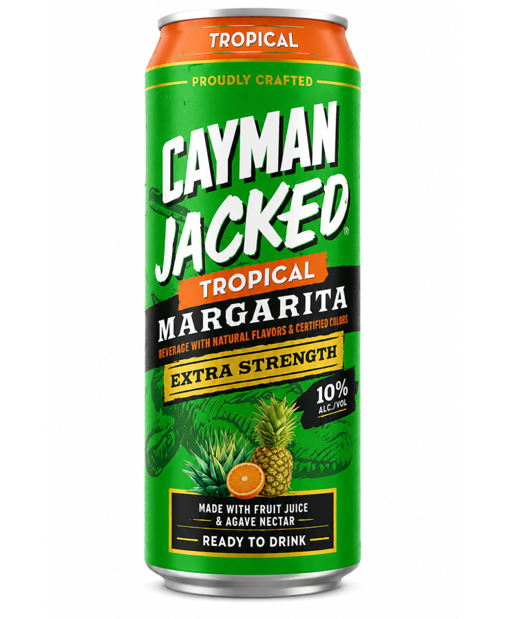 CAYMAN JACKED TROPICAL MARGARITA EXT STR CAN - 19.2 FLOZ - SINGLE CAYMAN JACKED TROPICAL MARGARITA EXT STR CAN - 19.2 FLOZ - SINGLE