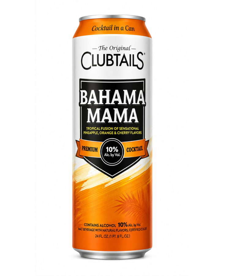 CLUBTAILS BAHAMA MAMA - 24OZ - SINGLE CLUBTAILS BAHAMA MAMA - 24OZ - SINGLE