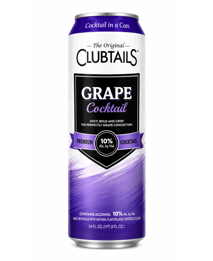 CLUBTAILS GRAPE - 24OZ - SINGLE CLUBTAILS GRAPE - 24OZ - SINGLE
