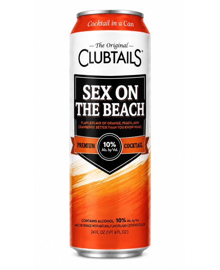 CLUBTAILS SEX ON THE BEACH - 24OZ - SINGLE CLUBTAILS SEX ON THE BEACH - 24OZ - SINGLE