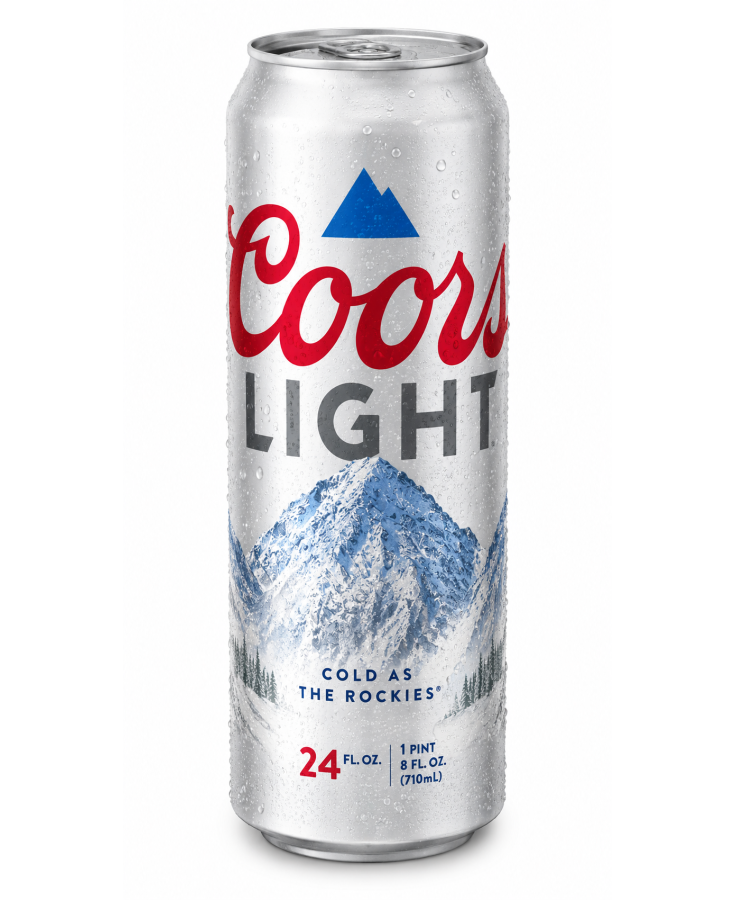 COORS LIGHT 24 OZ CAN - SINGLE