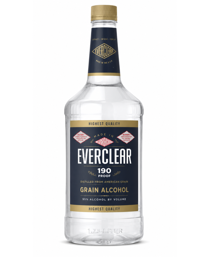 EVERCLEAR GRAIN ALCOHOL - 1.75L - SINGLE