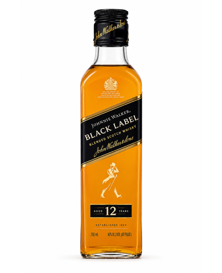J W BLACK LABEL - 200ML - SINGLE
