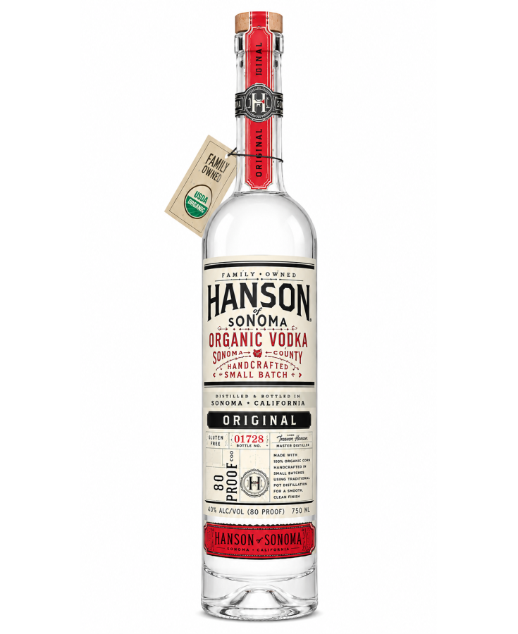 HANSON ORG Vodka - 750ML