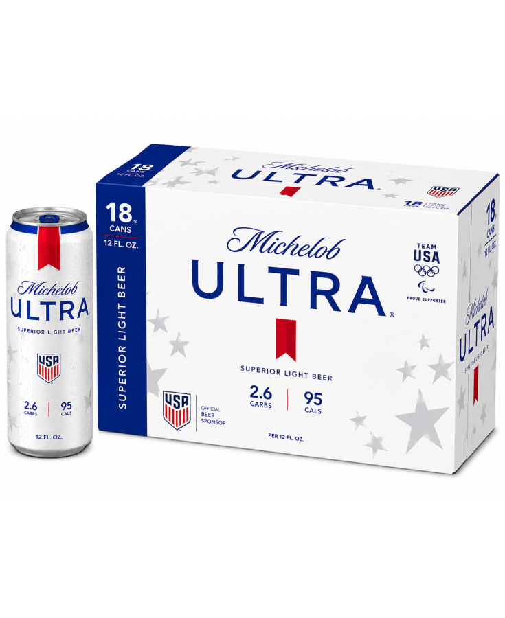 MICHELOB ULTRA CAN - 12OZ - 18-PACK