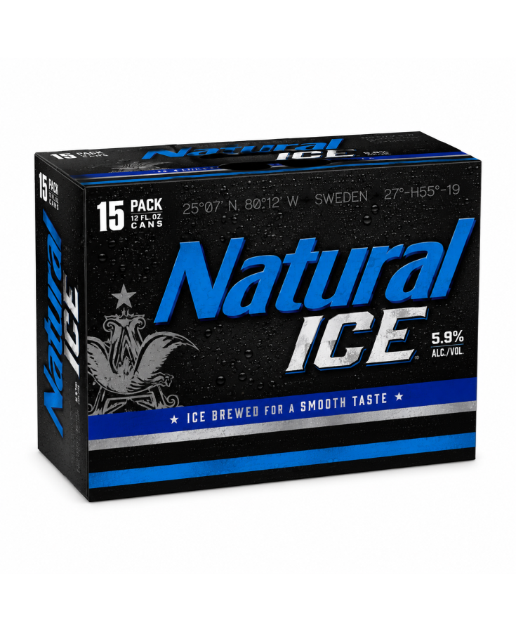 NATURAL ICE CAN - 12OZ - 15-PACK