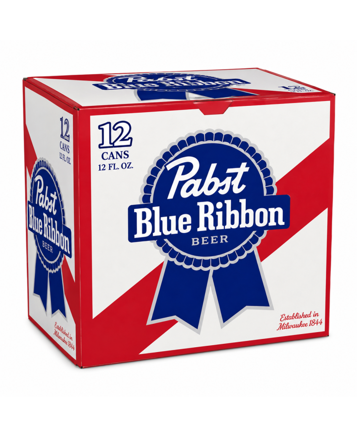 PABST BLUE RIBBON CAN - 12OZ - 12-PACK