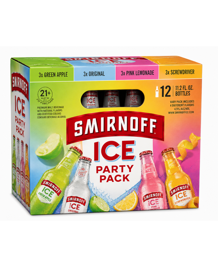 SMIRNOFF ICE PARTY PACK - 12OZ - 12-PACK