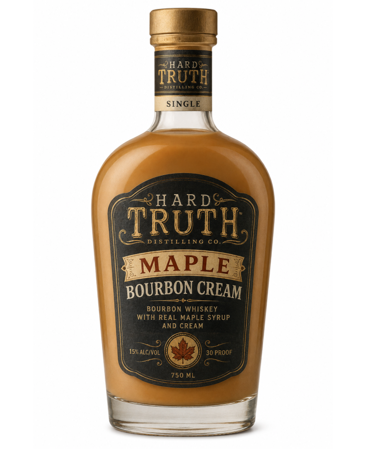 HARD TRUTH MAPLE BOURBON CREAM - 750ML - SINGLE