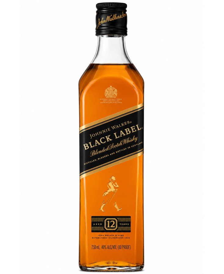 J W BLACK LABEL - 750ML - SINGLE