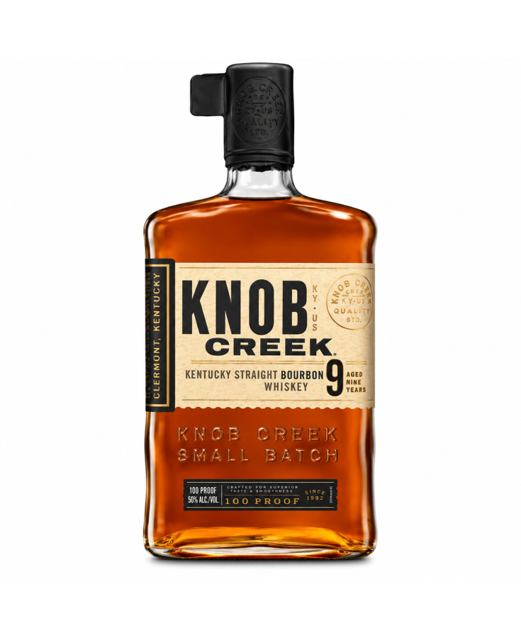 KNOB CREEK BOURBON WHISKEY 9 YEARS - 750ML - SINGLE