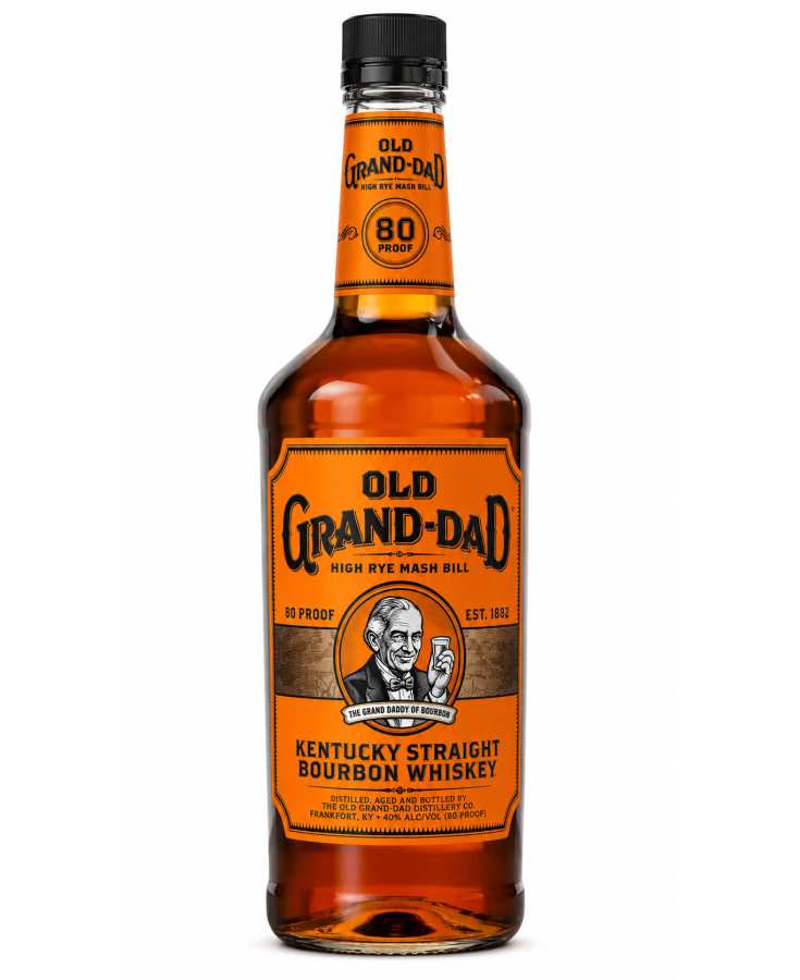 OLD GRAND-DAD STRAIGHT BOURBON - 750ML - SINGLE