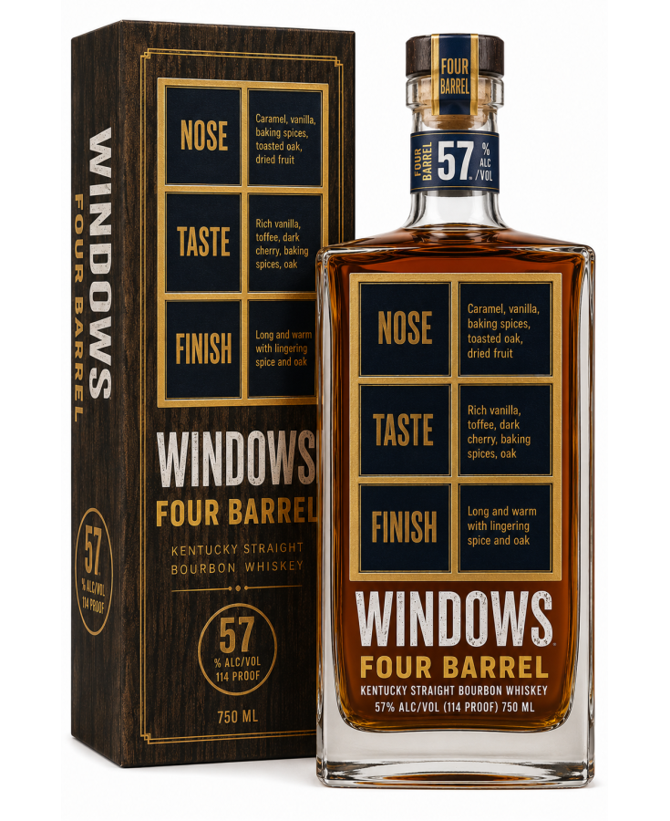 WINDOWS FOUR BARREL - 750ML