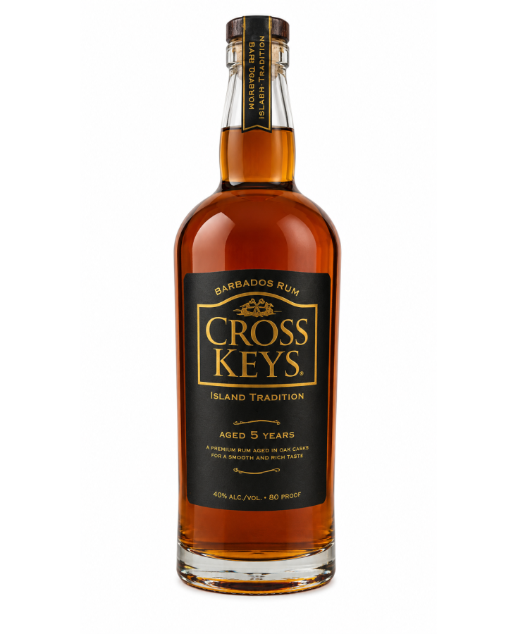 Cross Keys Barbados Rum - 750ML - SINGLE Cross Keys Barbados Rum - 750ML - SINGLE