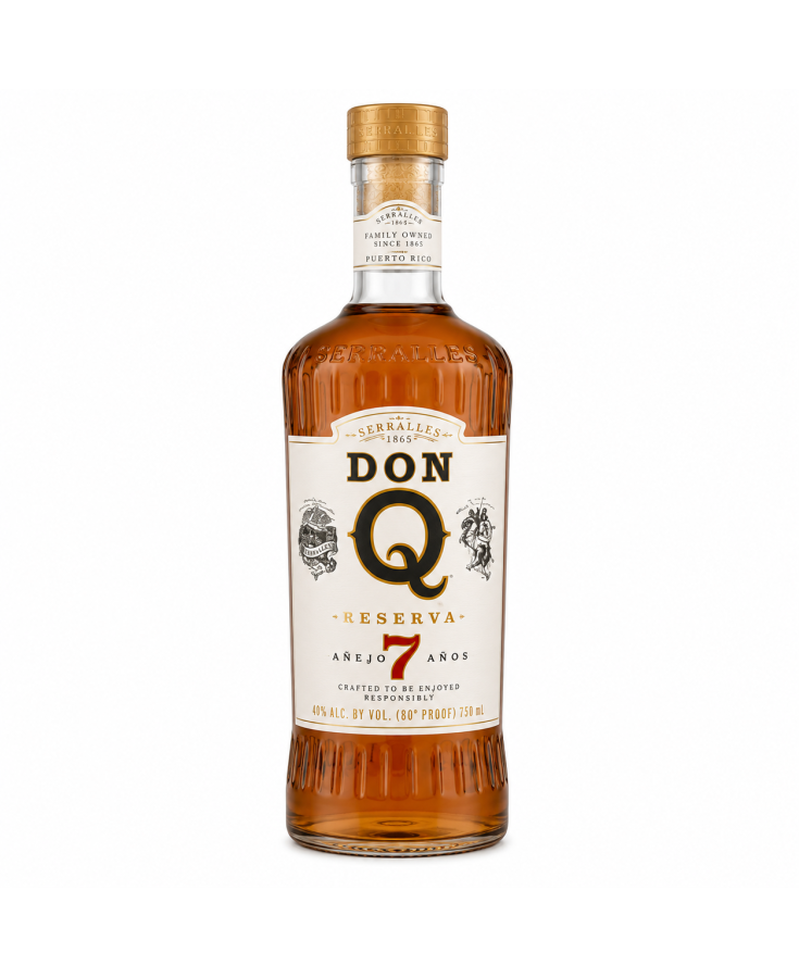 Don Q 7 Year Reserva Rum - 750ML - SINGLE Don Q 7 Year Reserva Rum - 750ML - SINGLE