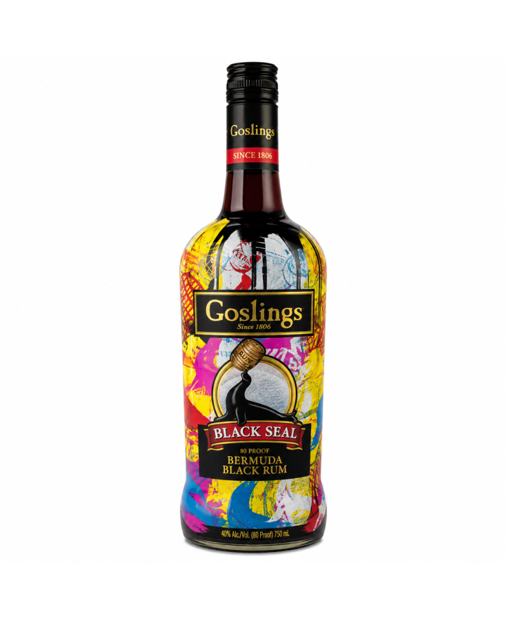 GOSLINGS BLACK SEAL - 750ML - SINGLE GOSLINGS BLACK SEAL - 750ML - SINGLE