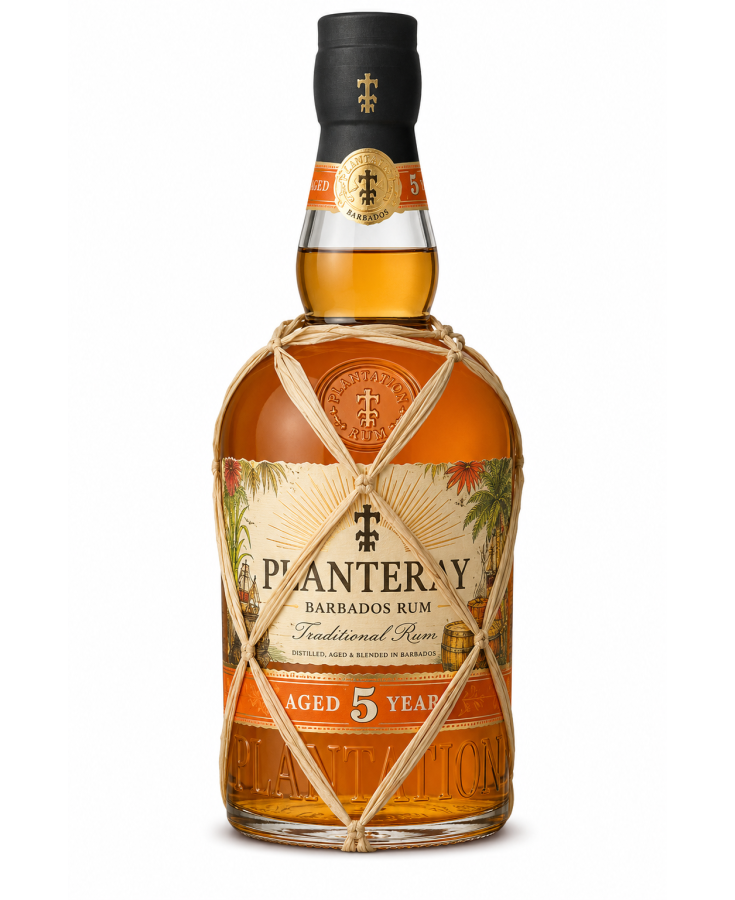 Planteray Plantation - 5 Year Old Rum, Barbados - 750ML - SINGLE