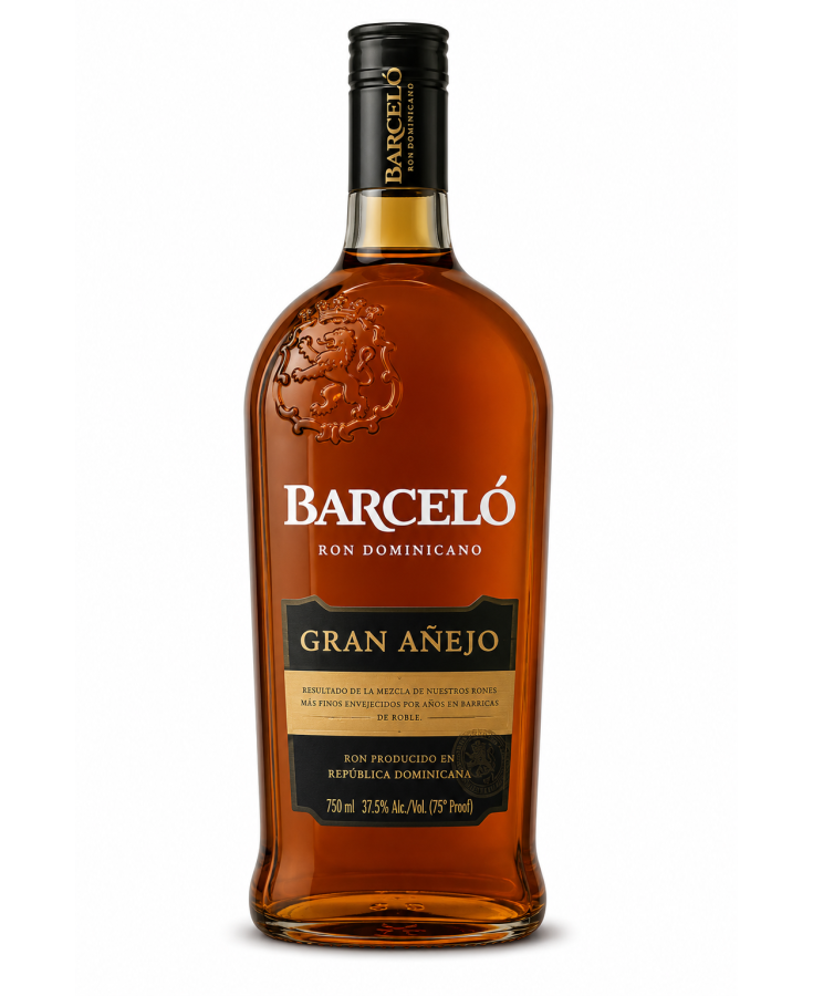 Ron Barcelo Aged Rum Gran Anejo 80 - 750ML - SINGLE