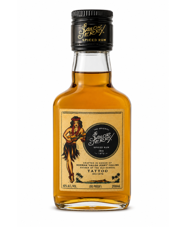 SAILOR JERRY PET - 200ML - SINGLE SAILOR JERRY PET - 200ML - SINGLE