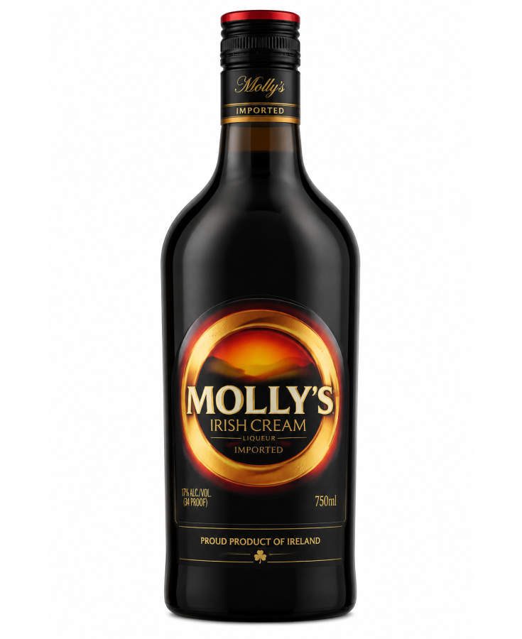 MOLLY'S IRISH CREAM - 750ML - SINGLE